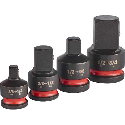 Pipeadaptersett MILWAUKEE Shockwave Impact Duty