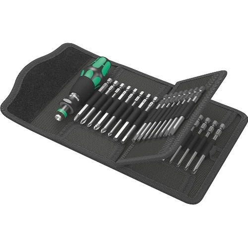Bitssett 1/4" WERA Kraftform Kompakt 62