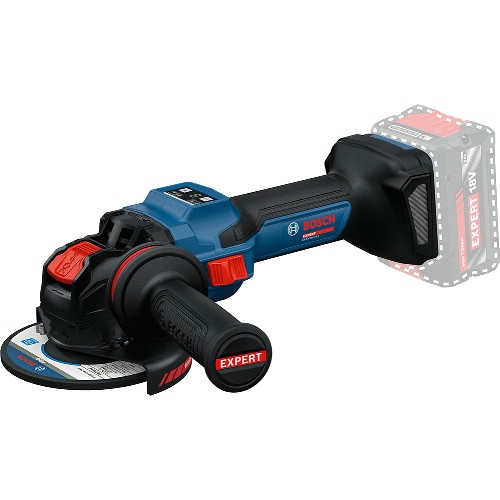 Vinkelsliper BOSCH Expert EXWX 18 V-15 S X-Lock uten batteri